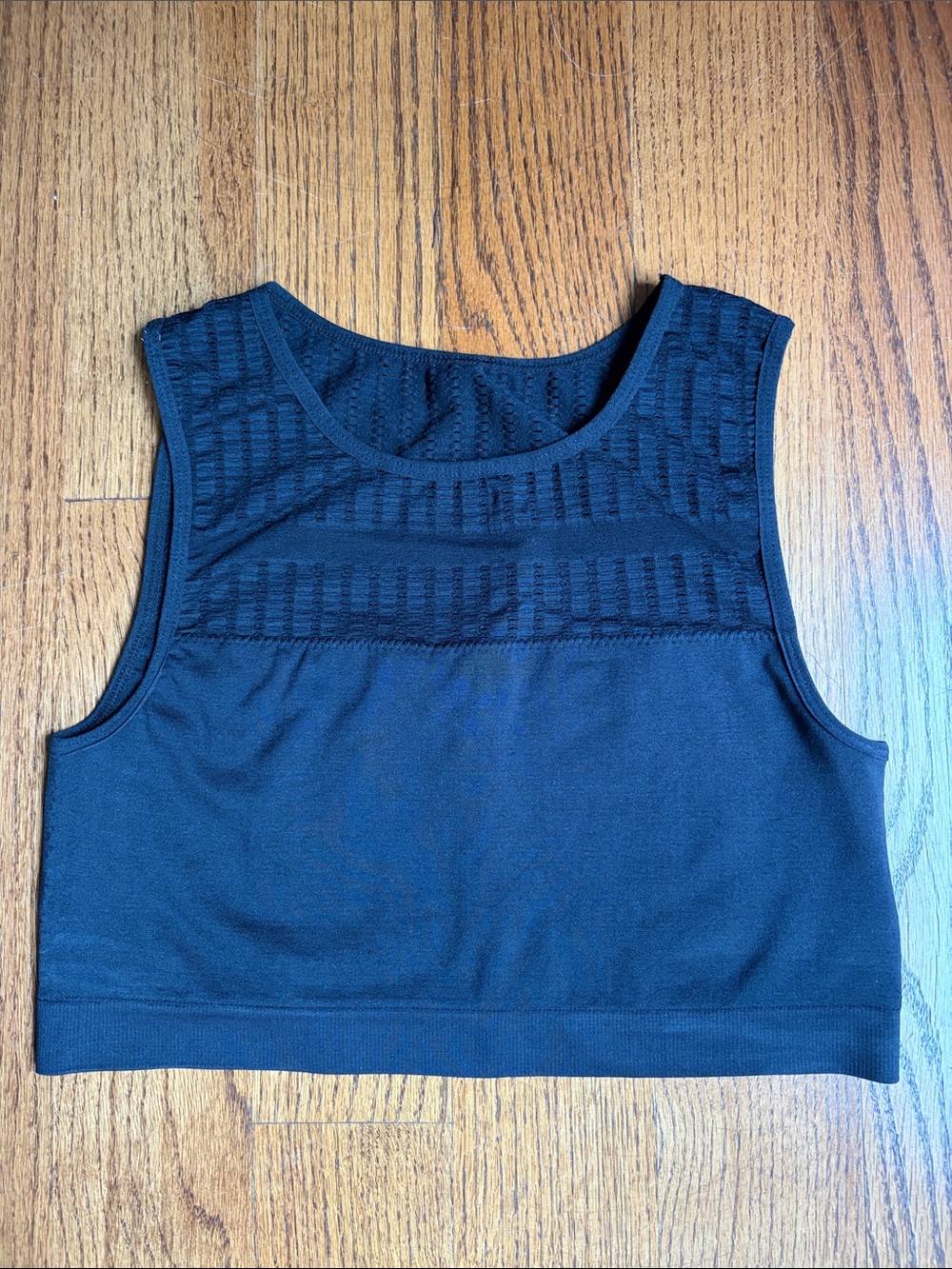 MPG Black Seamless High-Neck Sports Bralette. Medium